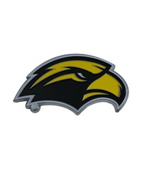 Southern Miss Golden Eagles 3D Color Metal Emblem Yellow by   