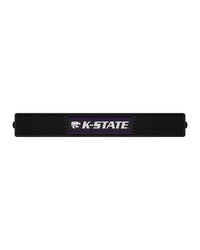 Kansas State Wildcats Bar Drink Mat  3.25in. x 24in. Black by   