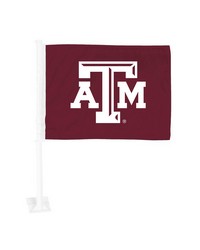 Texas AM Aggies Car Flag Large 1pc 11 in  x 14 in  Maroon by   