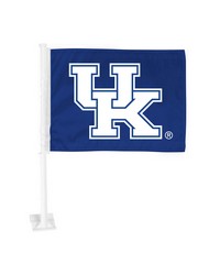 Kentucky Wildcats Car Flag Large 1pc 11 in  x 14 in  Blue by   