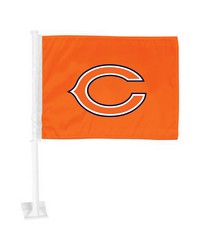 Chicago Bears Car Flag Large 1pc 11 in  x 14 in  Orange by   