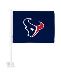 Houston Texans Car Flag Large 1pc 11 in  x 14 in  Blue by   