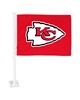Fan Mats LLC Kansas City Chiefs Car Flag Red