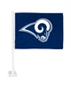 Fan Mats  LLC Los Angeles Rams Car Flag Blue