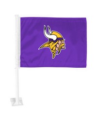 Minnesota Vikings Car Flag Large 1pc 11 in  x 14 in  Purple by   