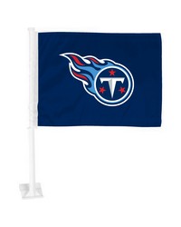 Tennessee Titans Car Flag Large 1pc 11 in  x 14 in  Blue by   