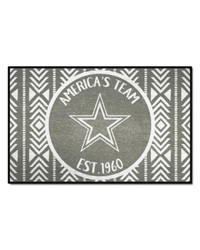 Dallas Cowboys Southern Style Starter Mat Accent Rug  19in. x 30in. Gray by   