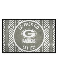 Green Bay Packers Southern Style Starter Mat Accent Rug  19in. x 30in. Gray by   