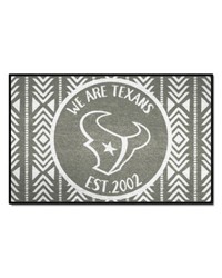 Houston Texans Southern Style Starter Mat Accent Rug  19in. x 30in. Gray by   