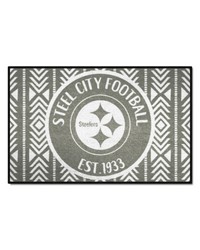 Pittsburgh Steelers Southern Style Starter Mat Accent Rug  19in. x 30in. Gray by   