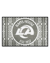 Los Angeles Rams Southern Style Starter Mat Accent Rug  19in. x 30in. Gray by   