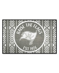 Tampa Bay Buccaneers Southern Style Starter Mat Accent Rug  19in. x 30in. Gray by   