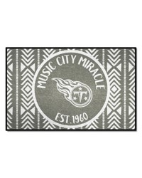 Tennessee Titans Southern Style Starter Mat Accent Rug  19in. x 30in. Gray by   