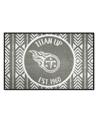 Tennessee Titans Southern Style Starter Mat Accent Rug  19in. x 30in. Gray by   