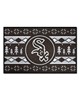 Fan Mats LLC Chicago White Sox Starter Mat Holiday Sweater Black