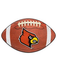 Louisville Cardinals Football Mat by   