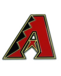 Arizona Diamondbacks 3D Color Metal Emblem Red by   