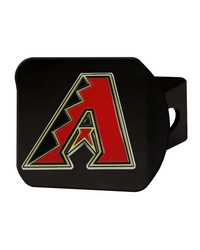 Arizona Diamondbacks Color Hitch Cover Black by   