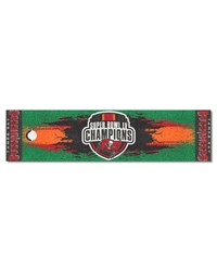 Tampa Bay Buccaneers Putting Green Mat  1.5ft. x 6ft. 2021 Super Bowl LV Champions Green by   