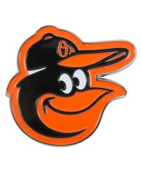 Baltimore Orioles 3D Color Metal Emblem Orange by   