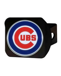 Chicago Cubs Color Hitch Cover Black by  Premier Prints 