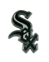 Chicago White Sox 3D Chrome Metal Emblem Chrome by   