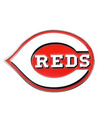 Cincinnati Reds 3D Color Metal Emblem Red by   