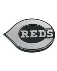 Cincinnati Reds 3D Chrome Metal Emblem Chrome by   