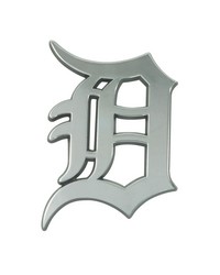 Detroit Tigers 3D Chrome Metal Emblem Chrome by   
