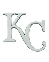 Kansas City Royals 3D Chrome Metal Emblem Chrome by   