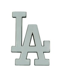 Los Angeles Dodgers 3D Chrome Metal Emblem Chrome by   