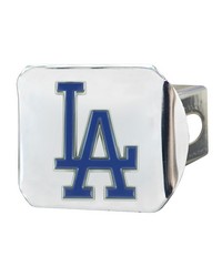 Los Angeles Dodgers Hitch Cover  3D Color Emblem Chrome by   