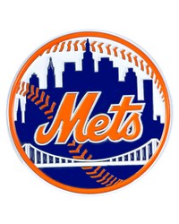 New York Mets 3D Color Metal Emblem Orange by   
