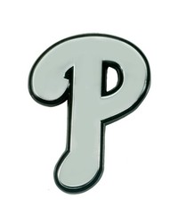 Philadelphia Phillies 3D Chrome Metal Emblem Chrome by   