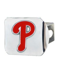 Philadelphia Phillies Hitch Cover  3D Color Emblem Chrome by   