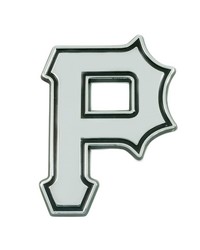 Pittsburgh Pirates 3D Chrome Metal Emblem Chrome by   