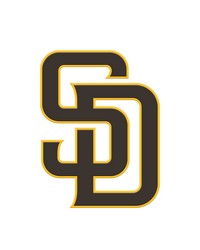 San Diego Padres 3D Color Metal Emblem Brown by   
