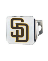 San Diego Padres Color Hitch Cover Chrome by   