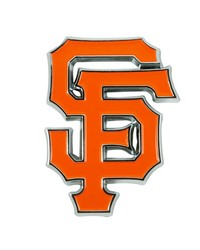 San Francisco Giants 3D Color Metal Emblem Orange by   