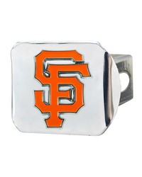 San Francisco Giants Color Hitch Cover Chrome by   