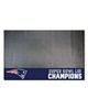 Fan Mats  LLC New England Patriots Grill Mat Navy
