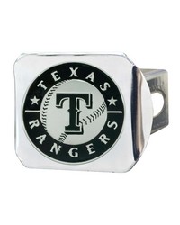 Texas Rangers Hitch Cover Chrome by  Fairwinds Studio 