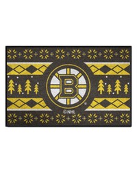 Boston Bruins Starter Mat Holiday Sweater by   