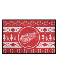 Detroit Red Wings Starter Mat Holiday Sweater by   