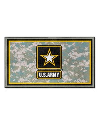 U.S. Army 3ft. x 5ft. Plush Area Rug Camo by   