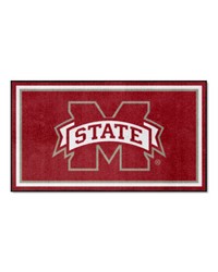 Mississippi State Bulldogs 3ft. x 5ft. Plush Area Rug Maroon by   