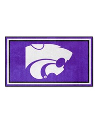 Kansas State Wildcats 3ft. x 5ft. Plush Area Rug Purple by   