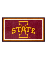 Iowa State Cyclones 3ft. x 5ft. Plush Area Rug Red by   