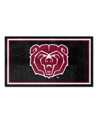 Missouri State Bears 3ft. x 5ft. Plush Area Rug Black by   