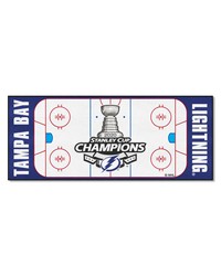 Pittsburgh Penguins Field Runner Mat  30in. x 72in. 2018 NHL Stanley Cup Champions White by   